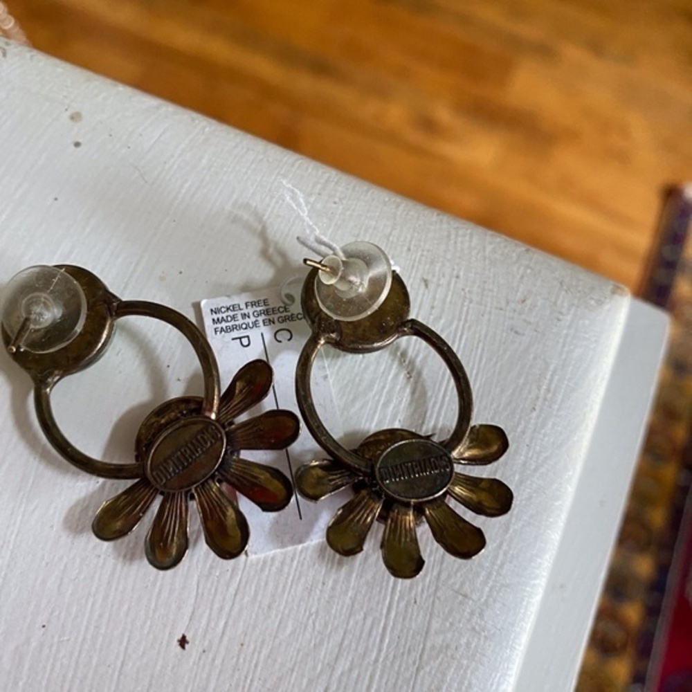 Anthropologie Dimitriadis  Statement Earrings - Picture 4 of 4